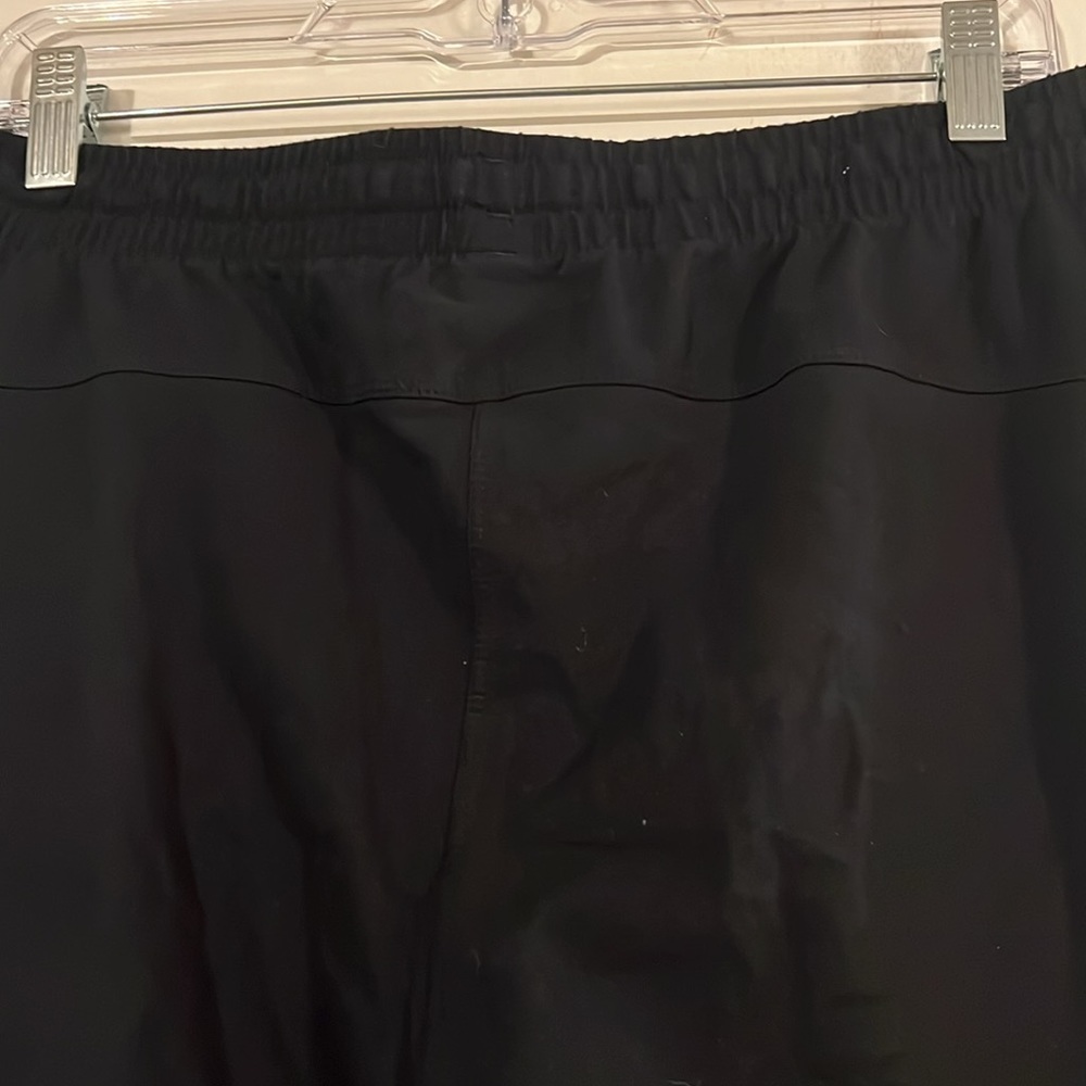 Willet black elastic drawstring waist mens soft pants - Picture 7 of 8